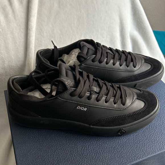 Dior Black Sneakers Sleek and Stylish - Picture 1 of 11